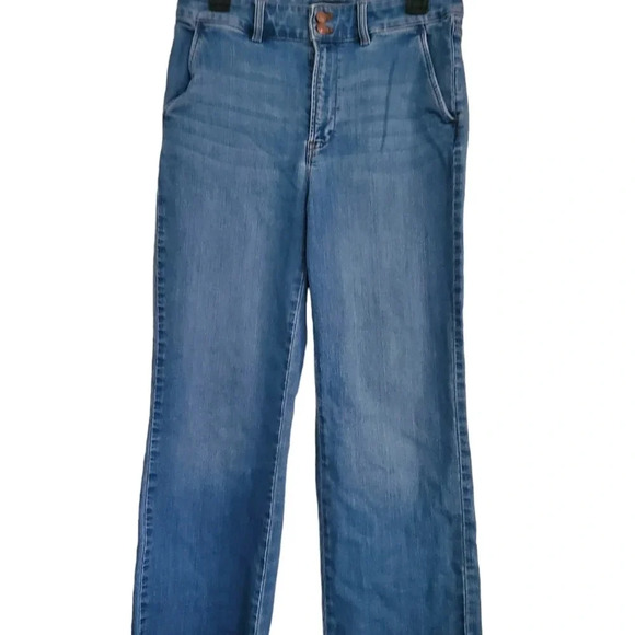 TALBOTS DISTRESSED LOOSE FIT JEANS, SIZE 6 - Picture 2 of 7